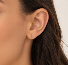 Mini Bar Stud Earrings