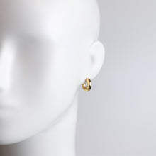 Mini Hoop Stud Earrings Stainless Steel