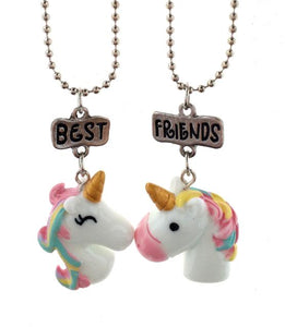 Best Friends Unicorn Necklace Set - Left Arrow