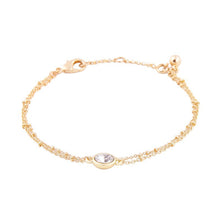 View of Double Beaded Chain Bracelet 