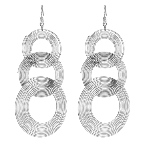 Spiral Statement Earrings