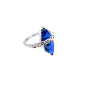 Shapphire Blue Gem Ring