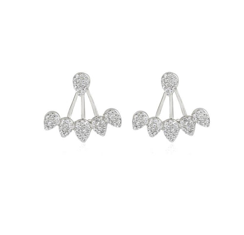 Crystal Ear Jackets - Left Arrow