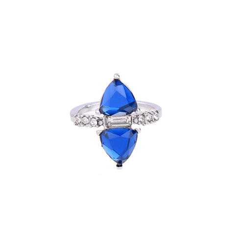 Shapphire Blue Gem Ring