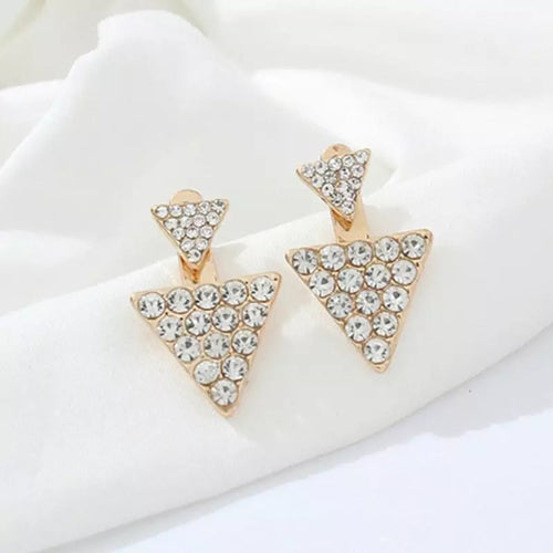 Geometric Triangle Ear Jackets