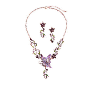 Butterfly Garden Earrings or Necklace