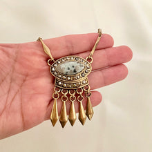 Bohemian Metal Tassel Necklace