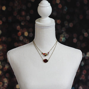 Merlot Layered Necklace