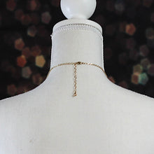 Rhinestone Dagger Necklace