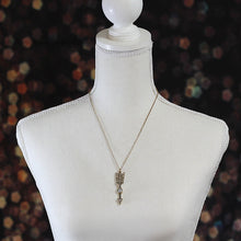 Rhinestone Arrow Necklace