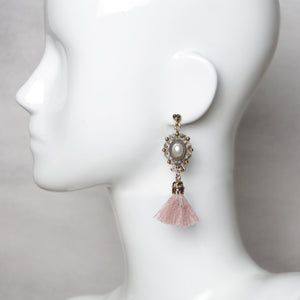 Pearl Tassel Earrings