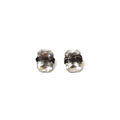 Rhinestone Wire Earrings