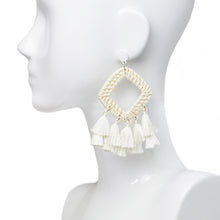 Ivory Tassel Earrings