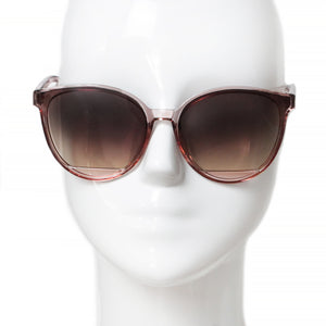Champagne Oval Cat Eye Sunglasses