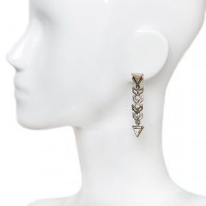 Arrow Rhinestone Earrings