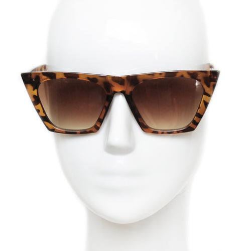 Leopard Modern Cat Eye Sunglasses