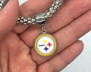 Pittsburg Steelers Football Bracelet