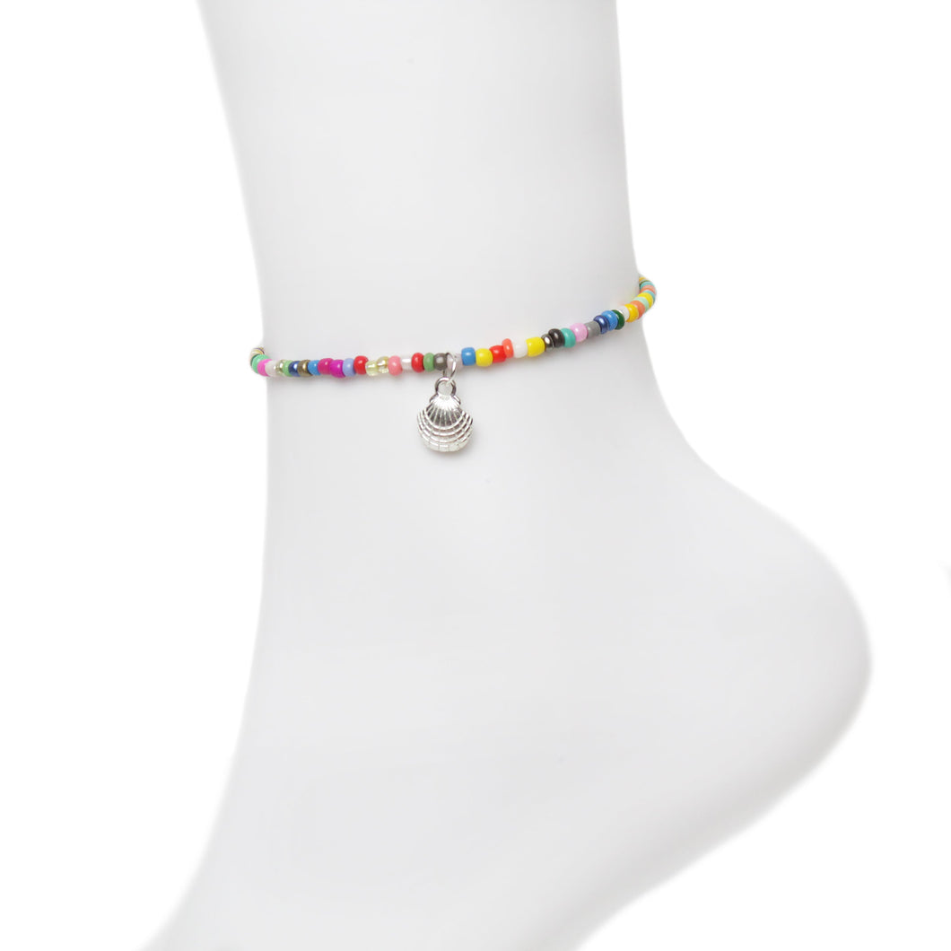 Shell Beaded Anklet