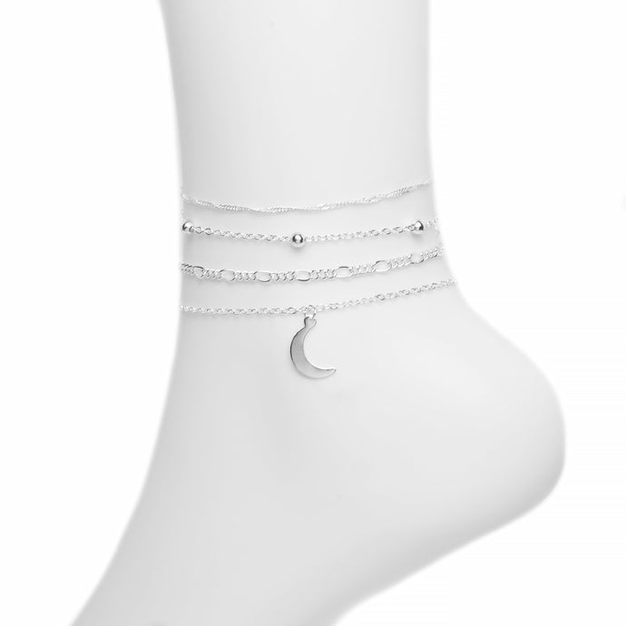 Moon Charm Anklet