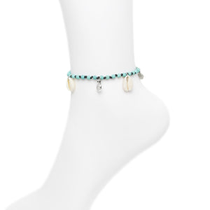 Cowrie Beaded Anklet