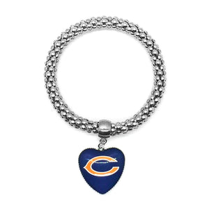 Chicago Bears Football Bracelet