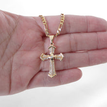 18K Gold Plated Cross Necklace