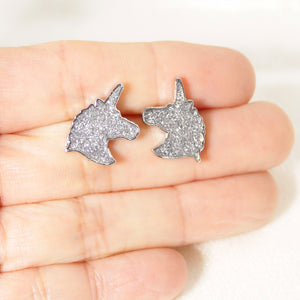 Unicorn Glitter Earrings