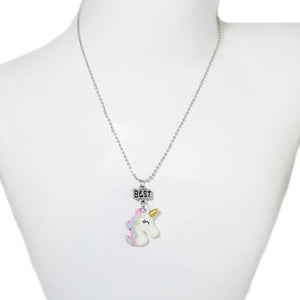 Best Friends Unicorn Necklace Set