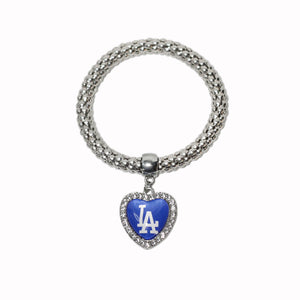 LA Dodgers Baseball Bracelet