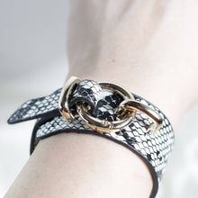 Snakeskin Cuff Bracelet