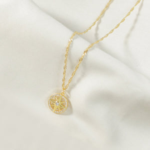 18K Gold Plated Star Necklace