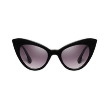 Black Flare Cat Eye Sunglasses