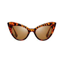 Leopard Flare Cat Eye Sunglasses