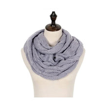 Cable Knit Infinity Winter Scarf