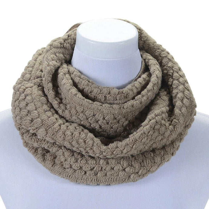 Infinity Winter Knit Scarf