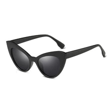 Matte Black Cat Eye Sunglasses