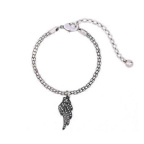 Wing Charm Bracelet